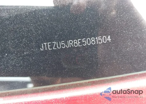 2014 Toyota 4Runner Sr5 z USA, uszkodzony, nr VIN JTEZU5JR8E5081504